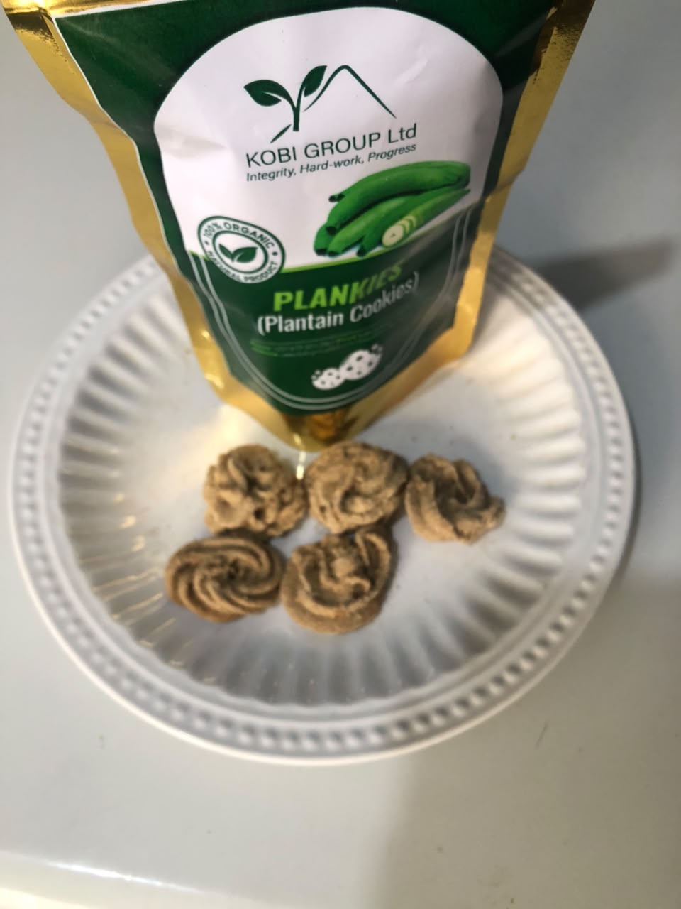Biscuits au Plantain