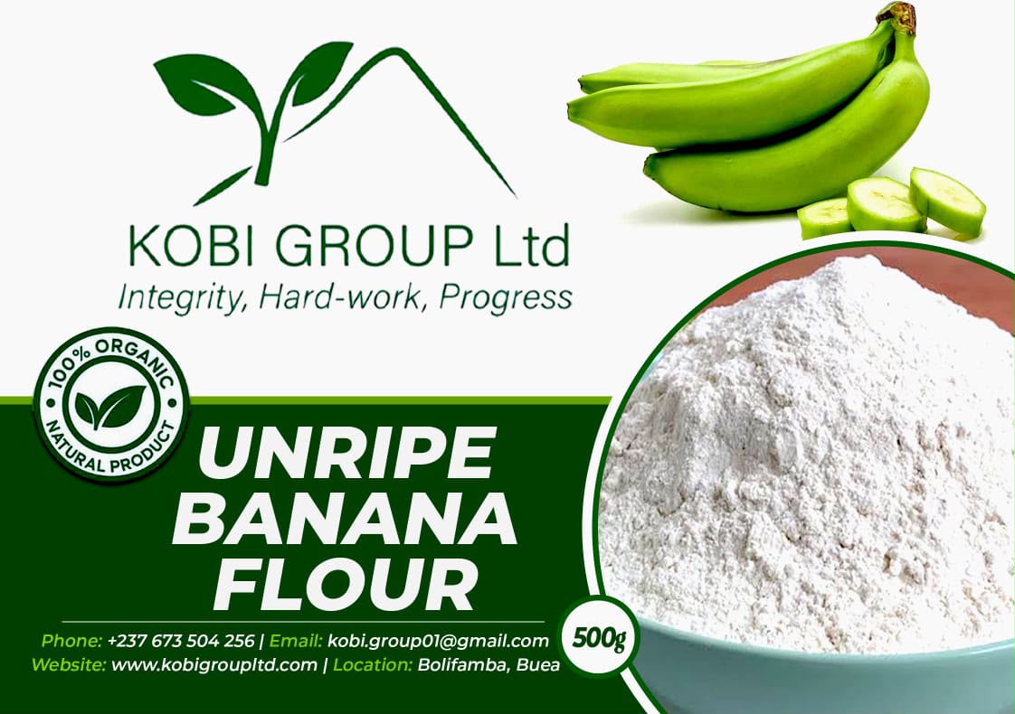 Farine de Banane Verte